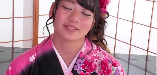  Flawless blowjob in her kimono during home XXX - More at javhd.net